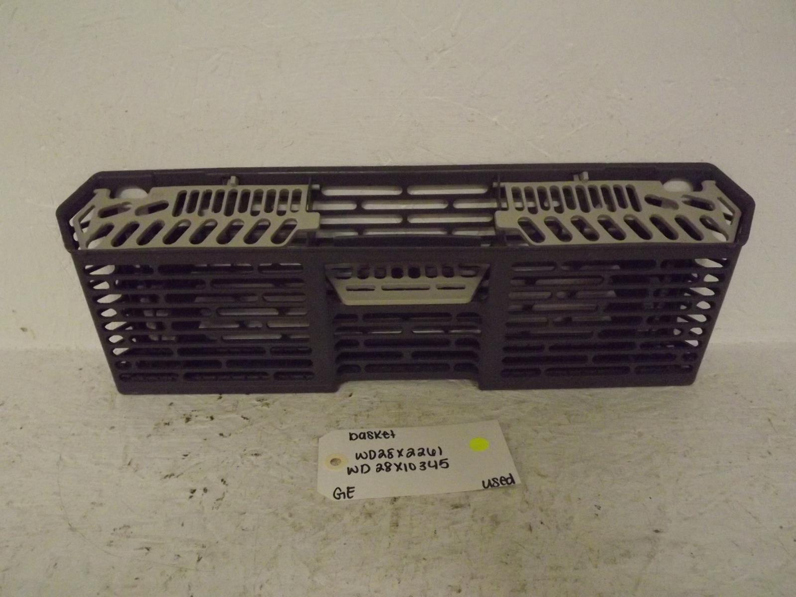 GE Dishwasher WD28X2261 WD28X10345 Silverware Basket Used GE Dishwasher WD28X2261 WD28X10345 Silverware Basket Used